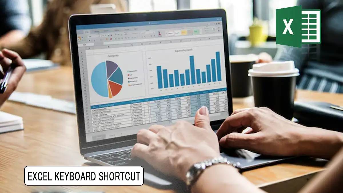 MS excel keyboard shortcut