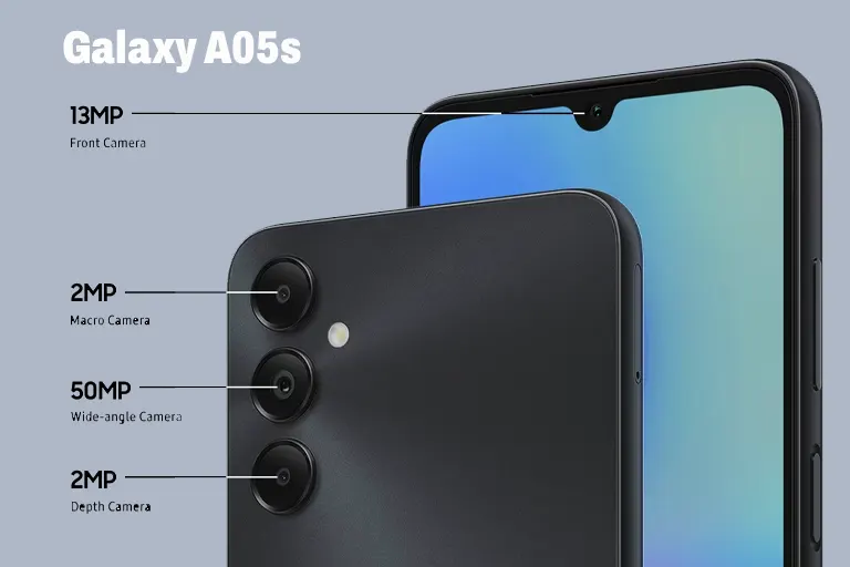 Samsung Galaxy A05s camera features