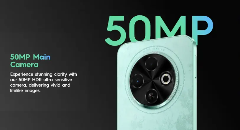 Tecno Spark 30C camera features