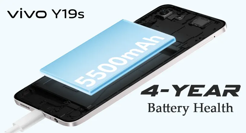 vivo y19s battery life and charging