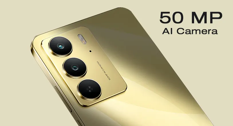 Realme C75 smartphone has 50 MP AI camera
