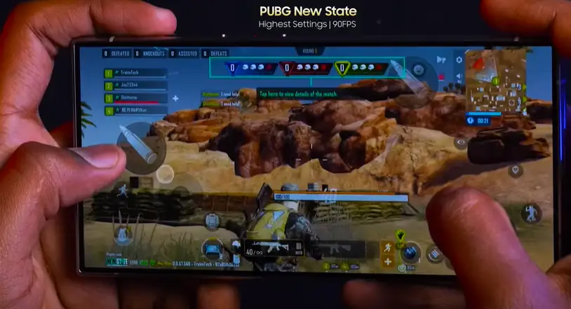 Samsung Galaxy S24 Ultra Review -PUBG gaming performance