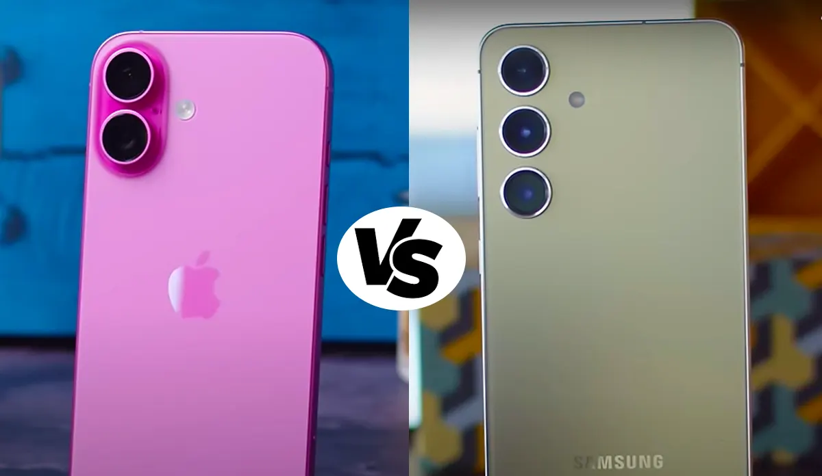 Samsung Galaxy S24 vs iPhone 16 detail comparation