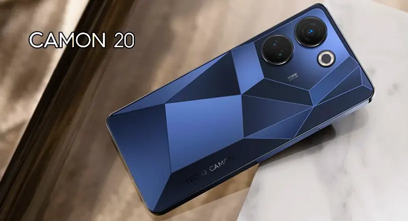 Tecno Camon 20 smartphone - Best design and display with premium matte finish and AMOLED screen