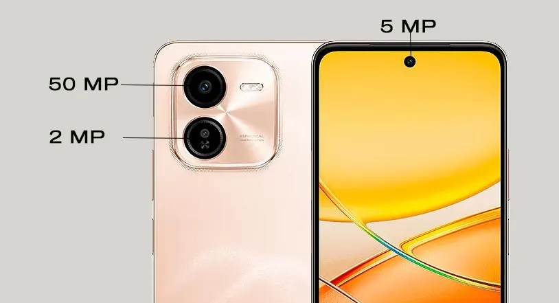 Vivo Y200+ Camera setup