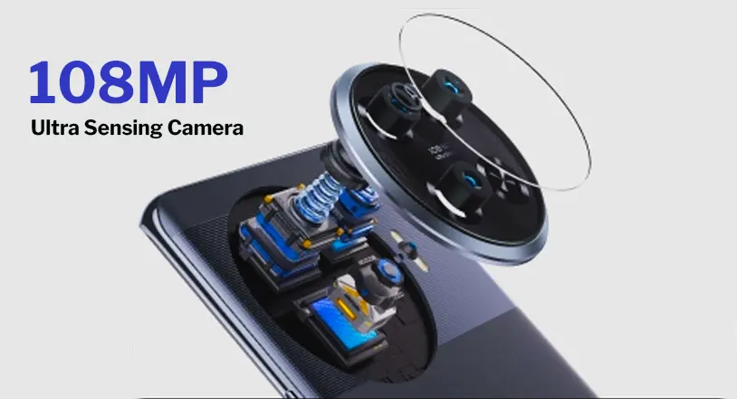 108MP Ultra Sensing Main Camera
