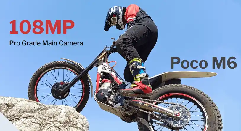 Poco M6 Pro Grade main camera 