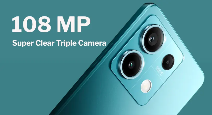 Redmi Note 13 5G - 108Mp Super clear triple camera